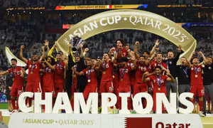 AFC Asian Cup 2023: 'Hat-trick' penalty giúp Qatar bảo vệ ngôi vương