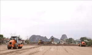 Thúc tiến độ thi công cao tốc Ninh Bình - Hải Phòng