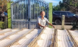 Làng nghề bánh tráng hơn 100 năm tuổi vào Xuân