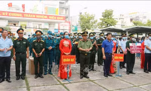 Bố trí 177 tổ, chốt phòng, chống dịch COVID-19 trên tuyến biên giới An Giang