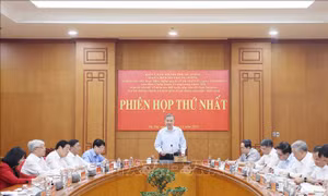 Kế hoạch về tiếp tục sắp xếp tổ chức bộ máy của hệ thống chính trị