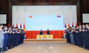 Chuyến công tác của Thủ tướng Phạm Minh Chính tới Lào đạt kết quả toàn diện, thực chất