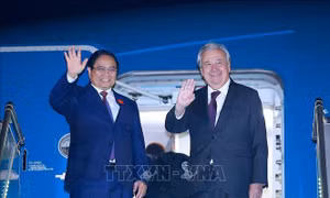 Tổng Thư ký LHQ kết thúc chuyến thăm chính thức Việt Nam và dự Lễ mở ký Công ước Hà Nội