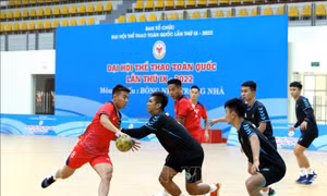Đại hội Thể thao toàn quốc: Đội nam TP Hồ Chí Minh giành HCV môn Bóng ném trong nhà