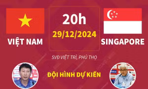 Bán kết lượt về Việt Nam - Singapore
