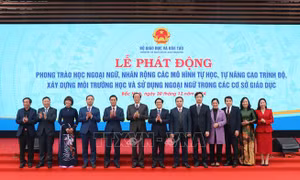 Nhân rộng các mô hình học và sử dụng ngoại ngữ