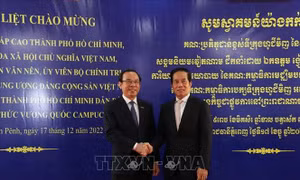 TP Hồ Chí Minh và Phnom Penh khẳng định vai trò trụ cột trong hợp tác cấp địa phương