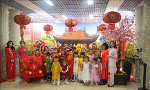 Ngày hội 'Tết' tại trung tâm của người Việt ở thủ đô Moskva, Nga