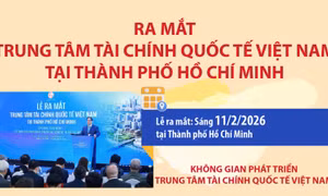 Ra mắt Trung tâm tài chính quốc tế Việt Nam tại TP Hồ Chí Minh