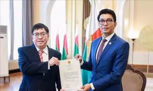Madagascar ngưỡng mộ sự phát triển mạnh mẽ của Việt Nam