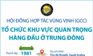 Hội đồng hợp tác vùng Vịnh: Tổ chức khu vực quan trọng hàng đầu ở Trung Đông