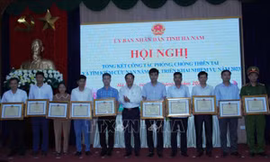 Chủ động xây dựng các phương án phòng, chống thiên tai, bảo vệ đê điều