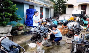 Phát hiện vụ vận chuyển lô máy móc, thiết bị nhập lậu