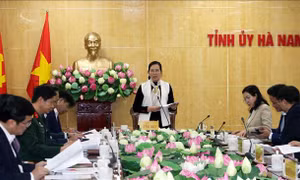 Hà Nam: Tập trung phát triển kinh tế - xã hội theo tinh thần Nghị quyết 30-NQ/TW