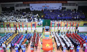 1.000 vận động viên tham gia hội thi thể thao các dân tộc thiểu số 