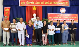 Tưng bừng 'Ngày hội Đại đoàn kết toàn dân tộc' tại các địa phương