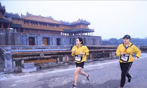 Vẻ đẹp cố đô Huế qua đường chạy marathon