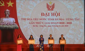 Phó Chủ tịch nước Đặng Thị Ngọc Thịnh dự Đại hội thi đua yêu nước tỉnh Bà Rịa-Vũng Tàu
