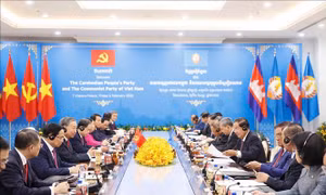 Hội đàm giữa Đảng Cộng sản Việt Nam và Đảng Nhân dân Campuchia
