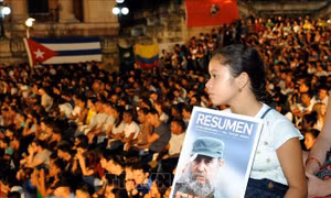 Cuba tưởng nhớ ngày mất của lãnh tụ cách mạng Fidel Castro