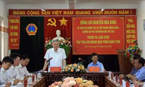 Kon Tum cần phát triển mô hình Tòa án điện tử, đảm bảo tốt quyền lợi của người dân
