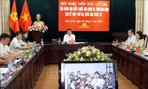 Nam Định: Cử tri kiến nghị nhiều vấn đề về đời sống, xã hội