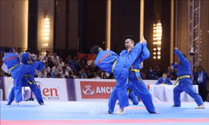 SEA Games 32: Đội tuyển Vovinam Việt Nam có thêm Huy chương bạc 