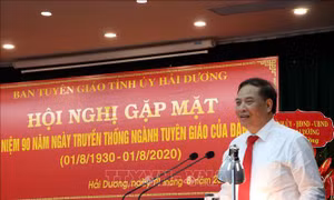 Cán bộ tuyên giáo phải 'Đi trước mở đường, đi cùng phát triển'