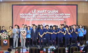 Đội tuyển Bóng đá nữ Việt Nam xuất quân tham dự Vòng Chung kết World Cup nữ 2023