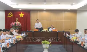 Đoàn công tác Trung ương làm việc tại Bình Dương về phòng, chống tham nhũng và cải cách tư pháp