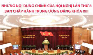 Những nội dung chính của Hội nghị lần thứ 8 Ban Chấp hành Trung ương Đảng khóa XIII