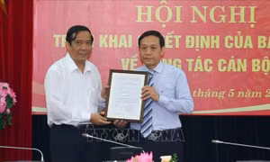 Đồng chí Nguyễn Thanh Hải giữ chức Phó trưởng Ban Nội chính Trung ương