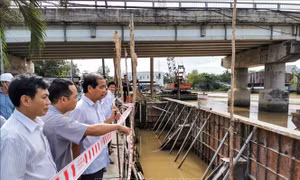 Cần Thơ chủ trương xây kè chống sạt lở bờ sông Trà Nóc