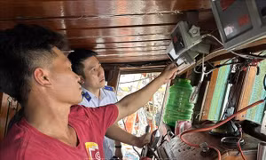 Xử lý các tàu cá vi phạm quy định về thiết bị giám sát hành trình