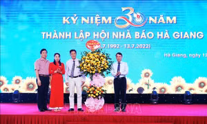 Kỷ niệm 30 năm ngày thành lập Hội Nhà báo tỉnh Hà Giang