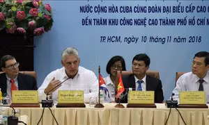 Cuba tìm hiểu mô hình Khu công nghệ cao Thành phố Hồ Chí Minh