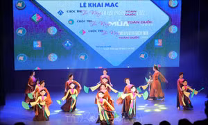 Khai mạc cuộc thi tài năng nghệ thuật múa, múa rối và kịch nói toàn quốc