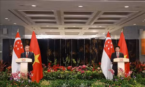 Điểm hội tụ động lực nâng tầm quan hệ Việt Nam - Singapore