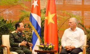 Việt Nam và Cuba tăng cường hợp tác quốc phòng
