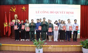 Thành lập Ban Chỉ huy Quân sự Khu công nghiệp, khu kinh tế Đình Vũ - Cát Hải