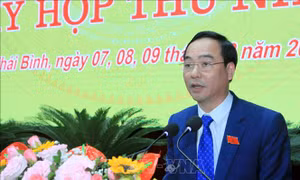 Ông Vũ Ngọc Trì được bầu giữ chức Phó Chủ tịch HĐND tỉnh Thái Bình
