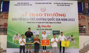 Bế mạc Giải vô địch trẻ Jujitsu quốc gia năm 2023