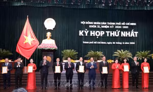 Khai mạc Kỳ họp thứ nhất Hội đồng nhân dân TP Hồ Chí Minh nhiệm kỳ 2026-2031