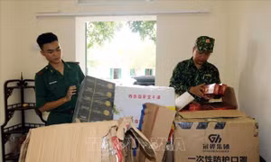 Bắt giữ đối tượng vận chuyển trái phép gần 7.000 bao thuốc lá ngoại