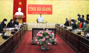 UBND tỉnh Hà Giang họp khẩn sau khi có ca mắc COVID-19 đầu tiên trên địa bàn