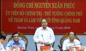 Thủ tướng: Quảng Nam phải tăng quy mô nền kinh tế gấp 2 lần sau 5 năm nữa