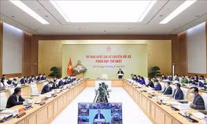 Kết luận của Thủ tướng Chính phủ tại phiên họp lần thứ nhất của Ủy ban Quốc gia về chuyển đổi số