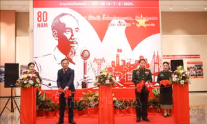 Vun đắp tình hữu nghị Việt Nam - Lào mãi mãi xanh tươi, đời đời bền vững