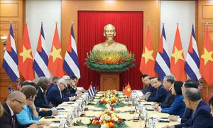 Tổng Bí thư Tô Lâm tiếp Chủ tịch Quốc hội Cuba