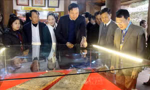 Triển lãm, trưng bày Bảo vật quốc gia 'Mộc bản chùa Bổ Đà'